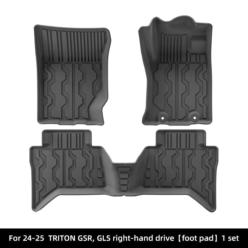 RHD TPE Floor Mats for Mitsubishi Triton GSR/GLS (2024-2025)