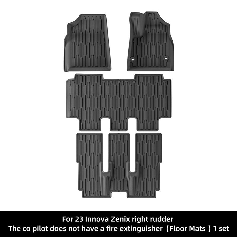 RHD TPE Floor Mats for Toyota Innova Zenix (2023)