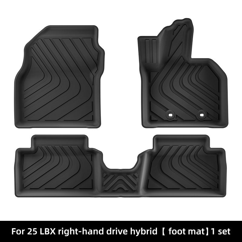 RHD TPE Floor Mats for Lexus LBX (2025)