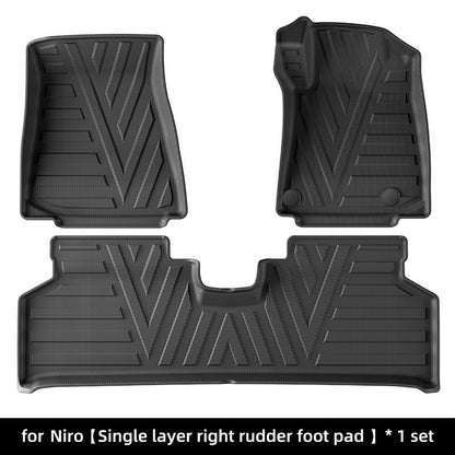 RHD TPE Floor Mats for Kia Niro (2019-2022)