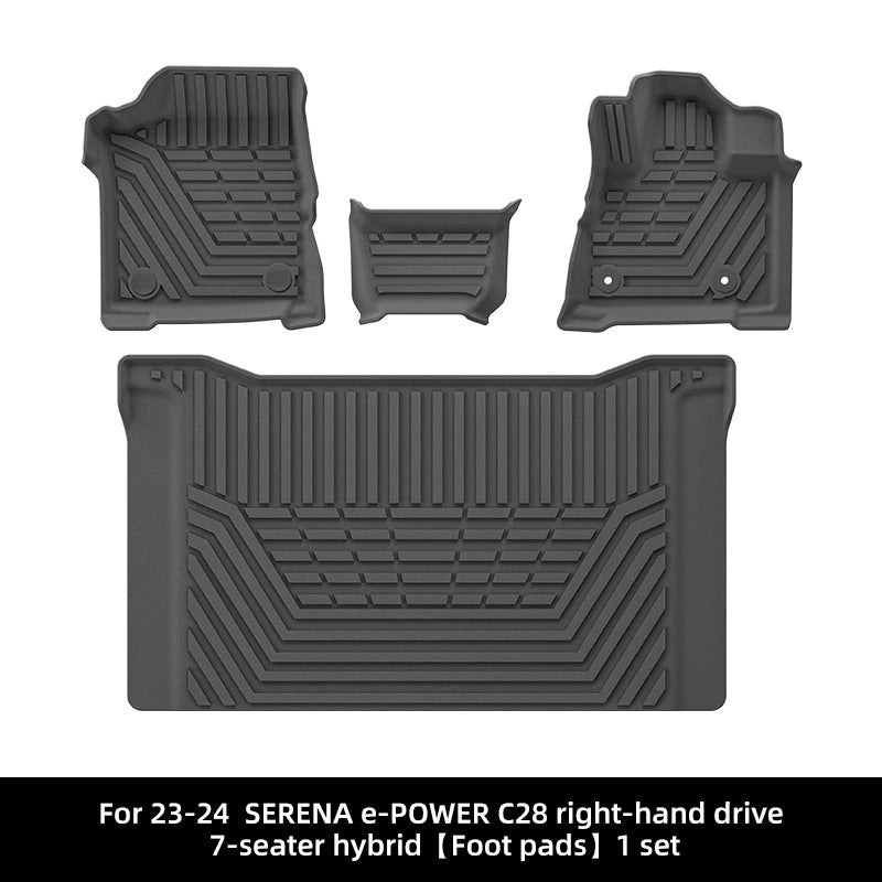 RHD TPE Floor Mats for Nissan Serena C28 e-POWER (2023-2024)