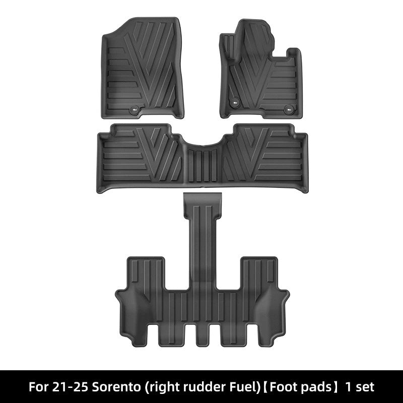 RHD TPE Floor Mats for Kia Sorento (2021-2026)