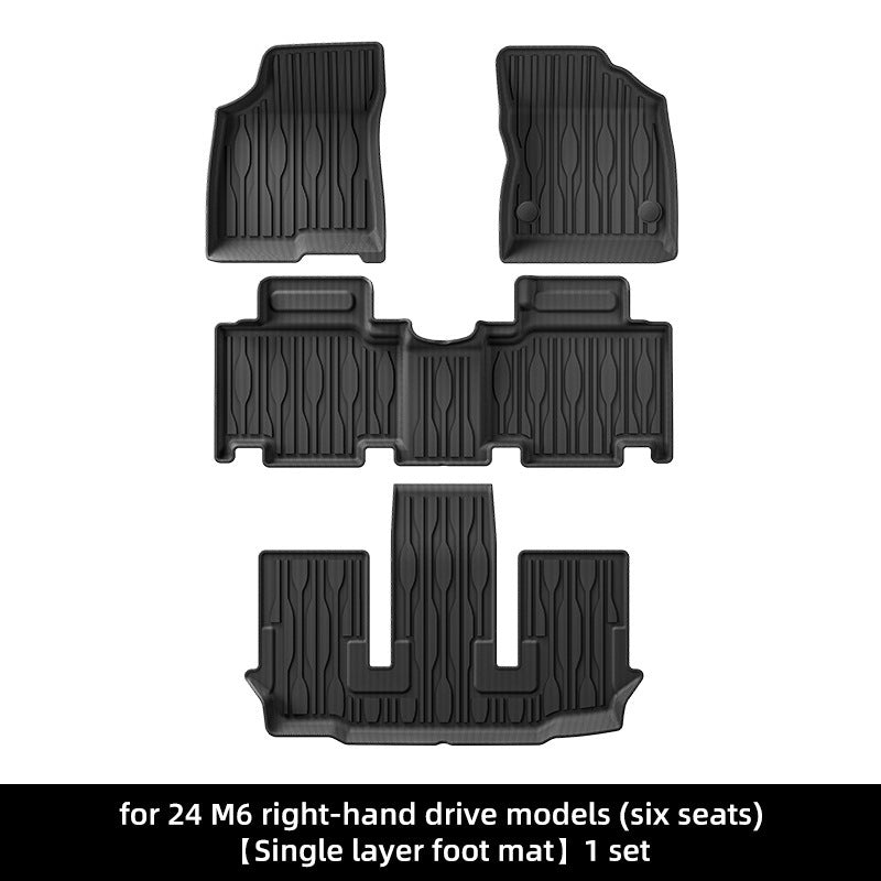 RHD TPE Floor Mats for BYD M6 (2024)