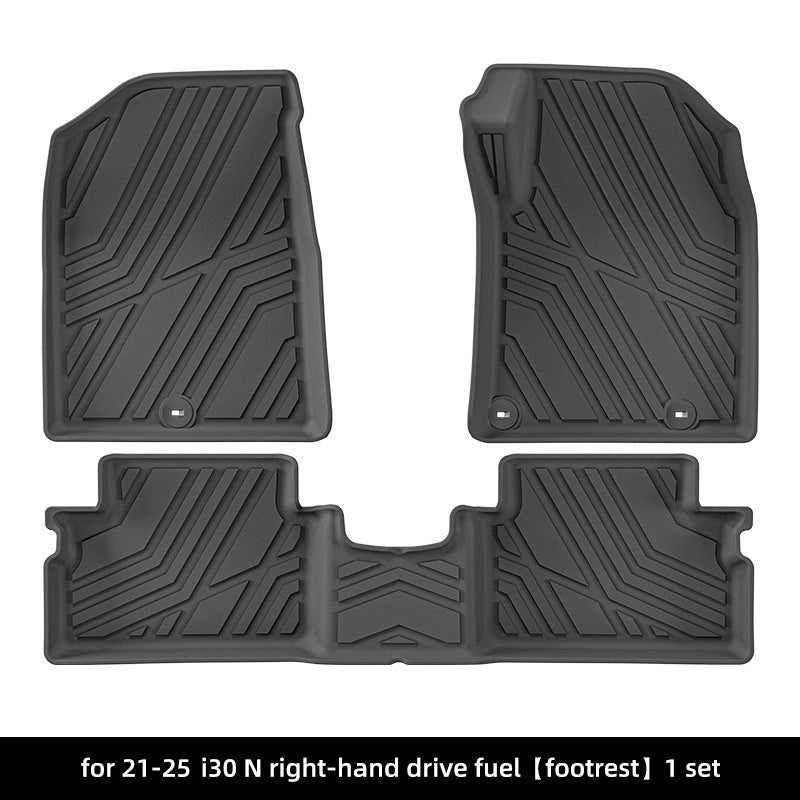 RHD TPE Floor Mats for Hyundai i30 N (2021-2025)