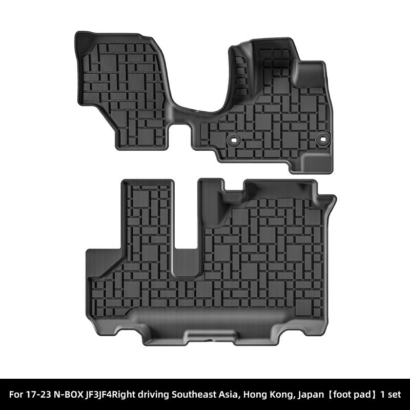 RHD TPE Floor Mats for Honda N-BOX (JF3/JF4) (2017-2023)
