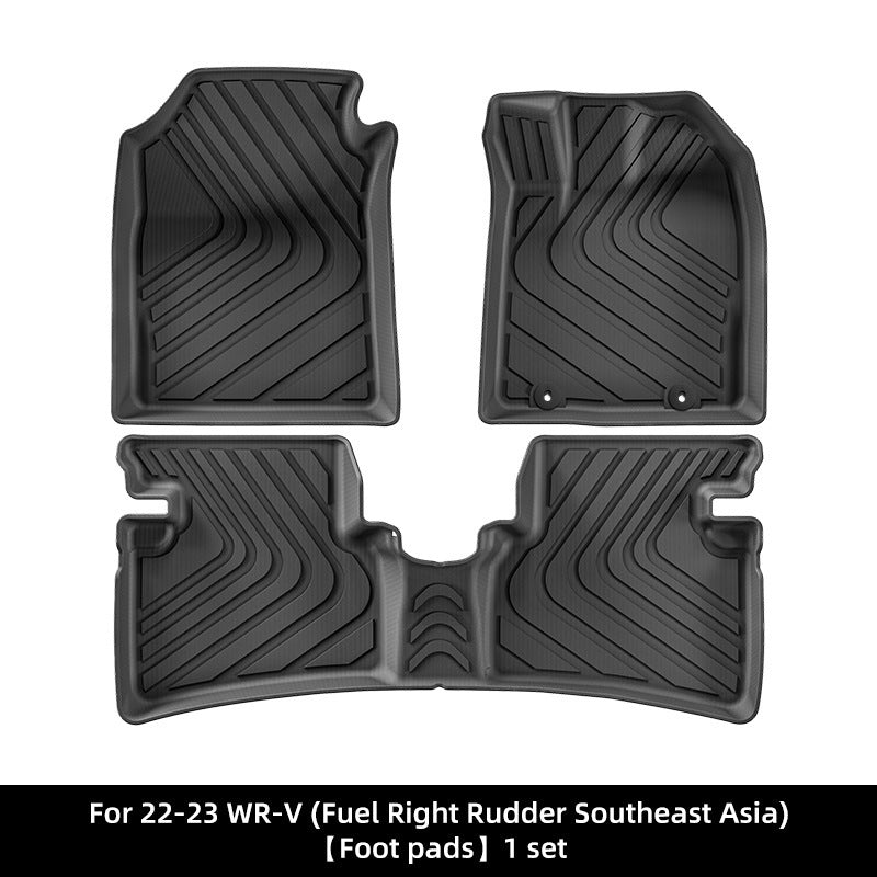 RHD Custom-Fit TPE Car Mats for Honda WR-V 2022-2024