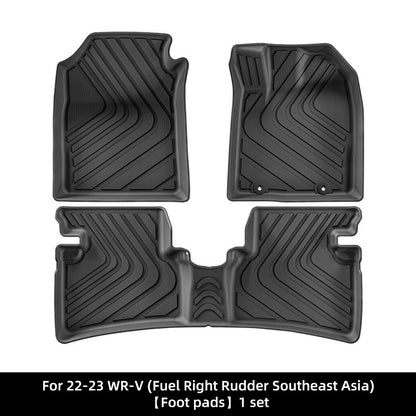RHD Custom-Fit TPE Car Mats for Honda WR-V 2022-2024