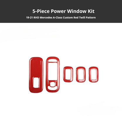 RHD 2019-2021 Mercedes-Benz A-Class / CLA-Class Specification Custom-Fit Center Console Vent Panel Modification Kit