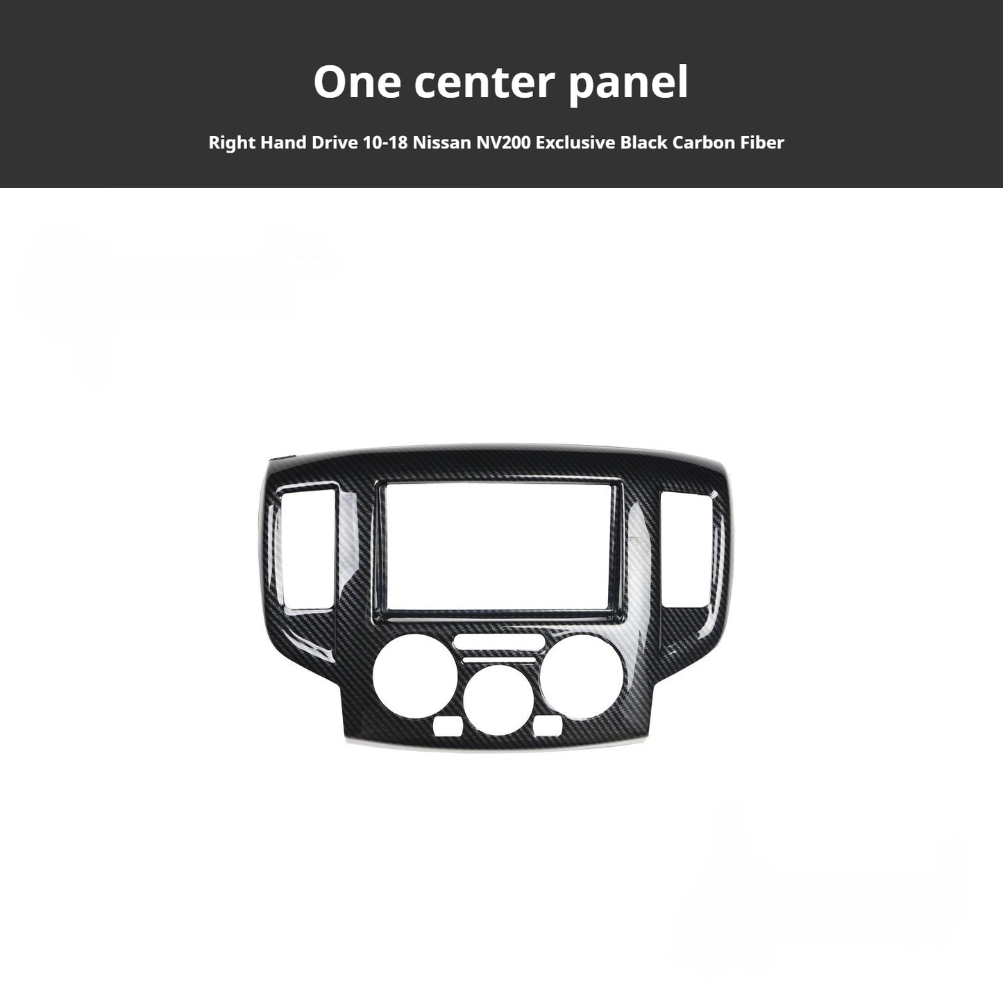 RHD NV200 Carbon Fiber Walnut Wood Grain Interior Trim Kit