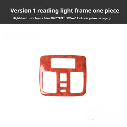 RHD 2012-2019 Prius ZVW40W-41 Walnut Carbon Fiber Interior Modification Kit