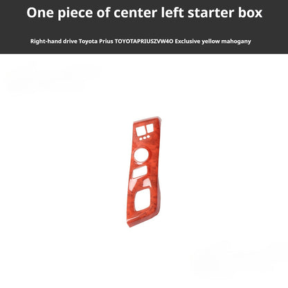 RHD 2012-2019 Prius ZVW40W-41 Walnut Carbon Fiber Interior Modification Kit