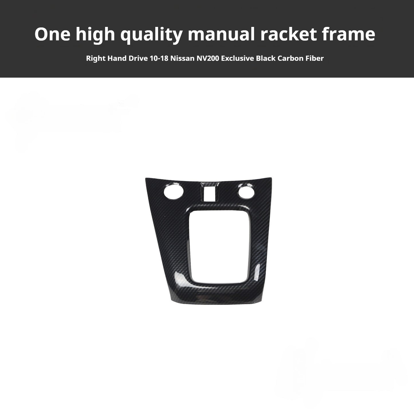 RHD NV200 Carbon Fiber Walnut Wood Grain Interior Trim Kit