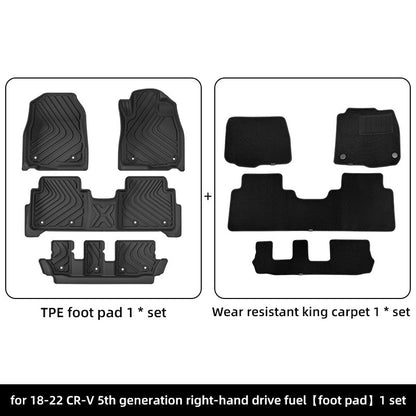 RHD TPE Floor Mats for Honda CR-V (2018-2022)