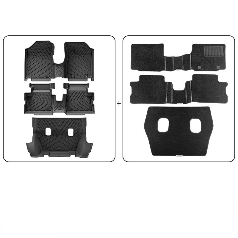 RHD TPE Floor Mats for Daihatsu Sigra (Universal)