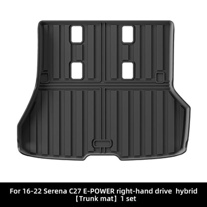 RHD TPE Floor Mats for Nissan Serena C27 E-POWER (2016-2022)