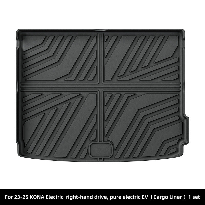 RHD TPE Floor Mats for Hyundai KONA Electric (2023-2025)