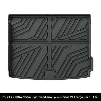 RHD TPE Floor Mats for Hyundai KONA Electric (2023-2025)