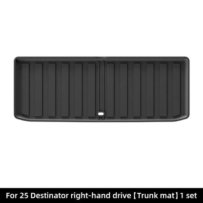 RHD TPE Car Floor Mats and Trunk Mat for 2025 Mitsubishi Destinator