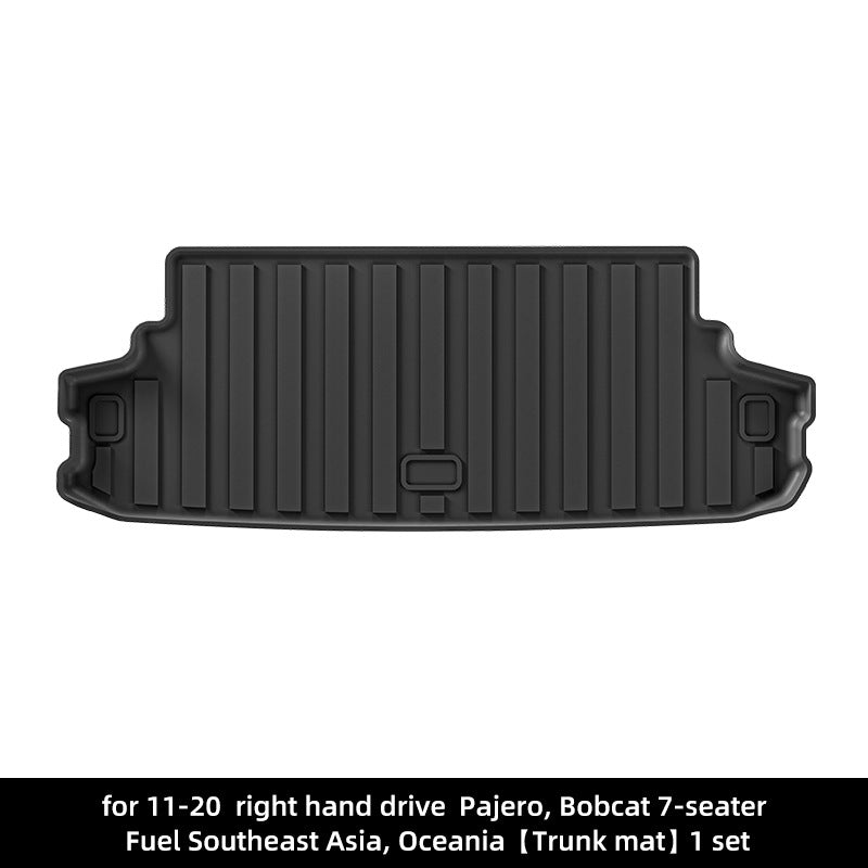 RHD TPE Floor Mats for Mitsubishi Pajero (2011-2020)