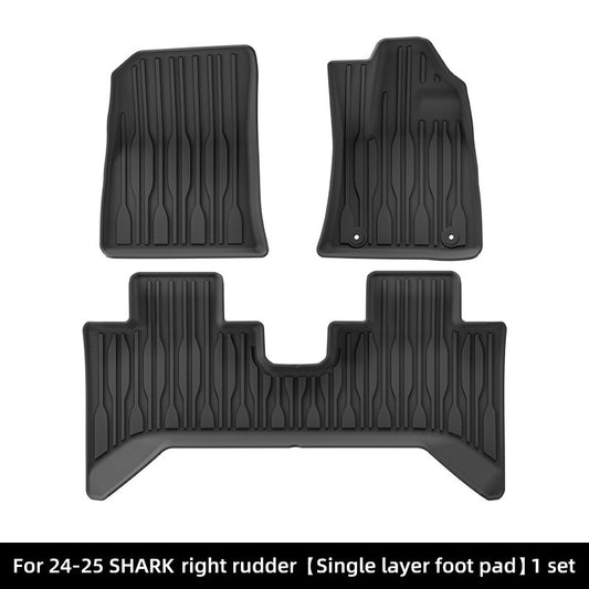 RHD TPE Floor Mats for BYD SHARK (2024-2025)