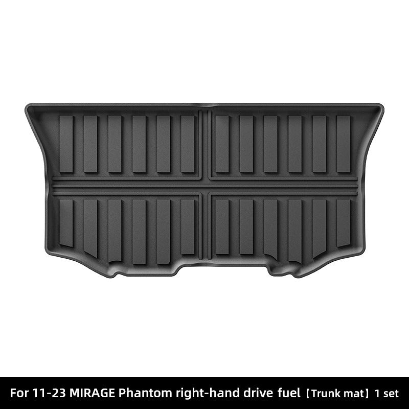 RHD TPE Floor Mats for Mitsubishi Mirage (2011-2023)