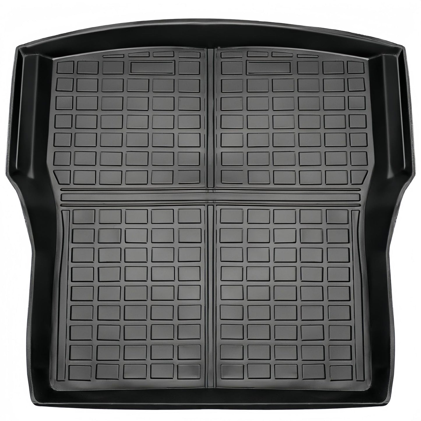 RHD 2015+ Tesla Model S All-Weather Full TPE Floor Mats Trunk Mat