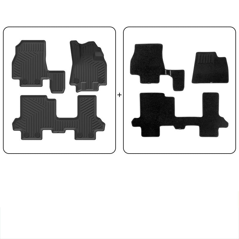 RHD TPE Floor Mats for Mitsubishi Delica D:5 (2019-2021)