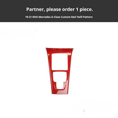 RHD 2019-2021 Mercedes-Benz A-Class / CLA-Class Specification Custom-Fit Center Console Vent Panel Modification Kit