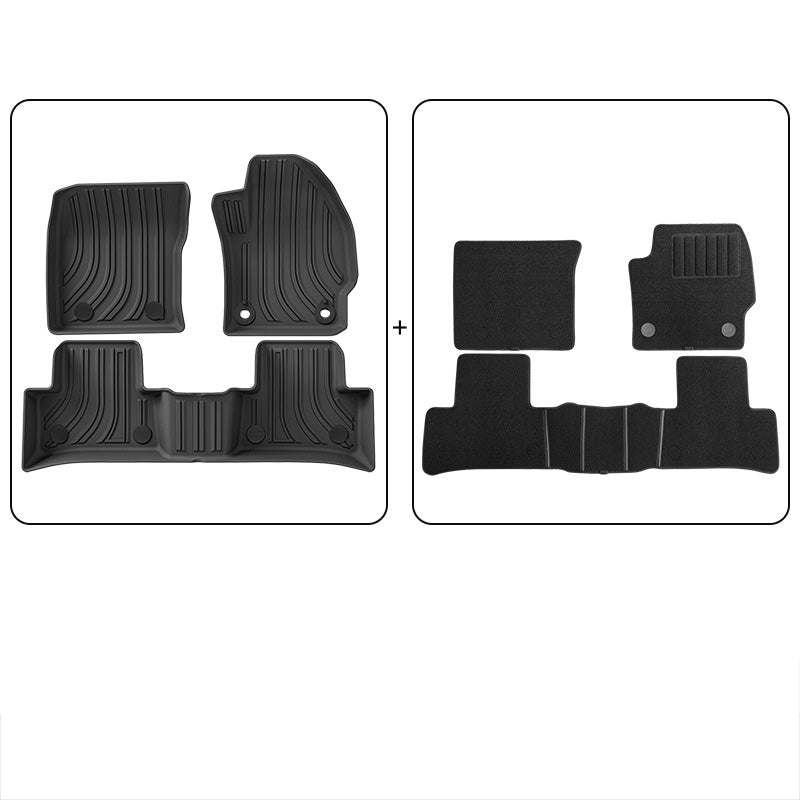 RHD TPE Floor Mats for Toyota Corolla Cross (2019-2023)