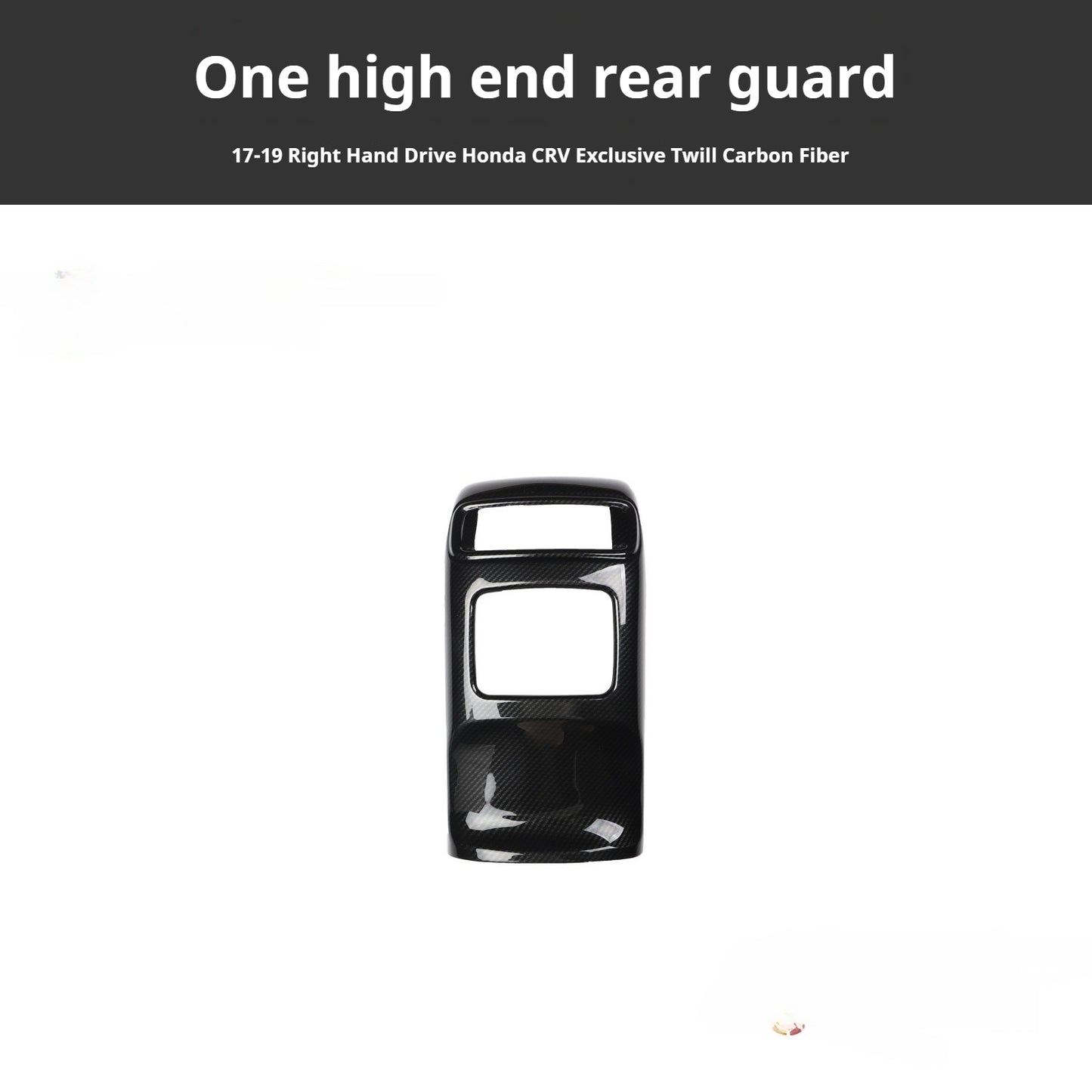 RHD 2017-2022 CR-V Vehicle-Specific Peach Wood Carbon Fiber Dashboard Door Panel Trim