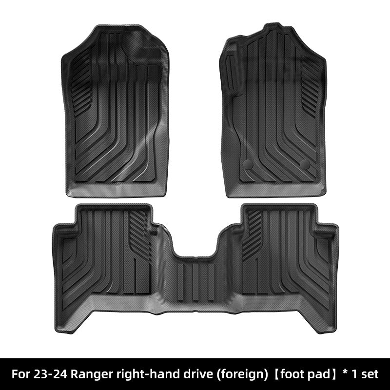 RHD Ford Ranger 2023-2025+ Full TPE All-Wether Car Floor Mats