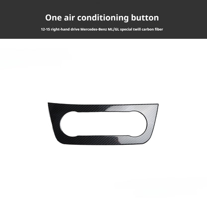 RHD 2012-2015 GL/ML300/350/400 Carbon Fiber Door Handle Interior Modification Kit
