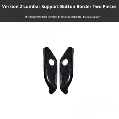 RHD 2012-2015 GL/ML300/350/400 Carbon Fiber Door Handle Interior Modification Kit