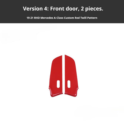 RHD 2019-2021 Mercedes-Benz A-Class / CLA-Class Specification Custom-Fit Center Console Vent Panel Modification Kit