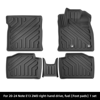 RHD TPE Floor Mats for Nissan Note E12/E13 (2012-2024)