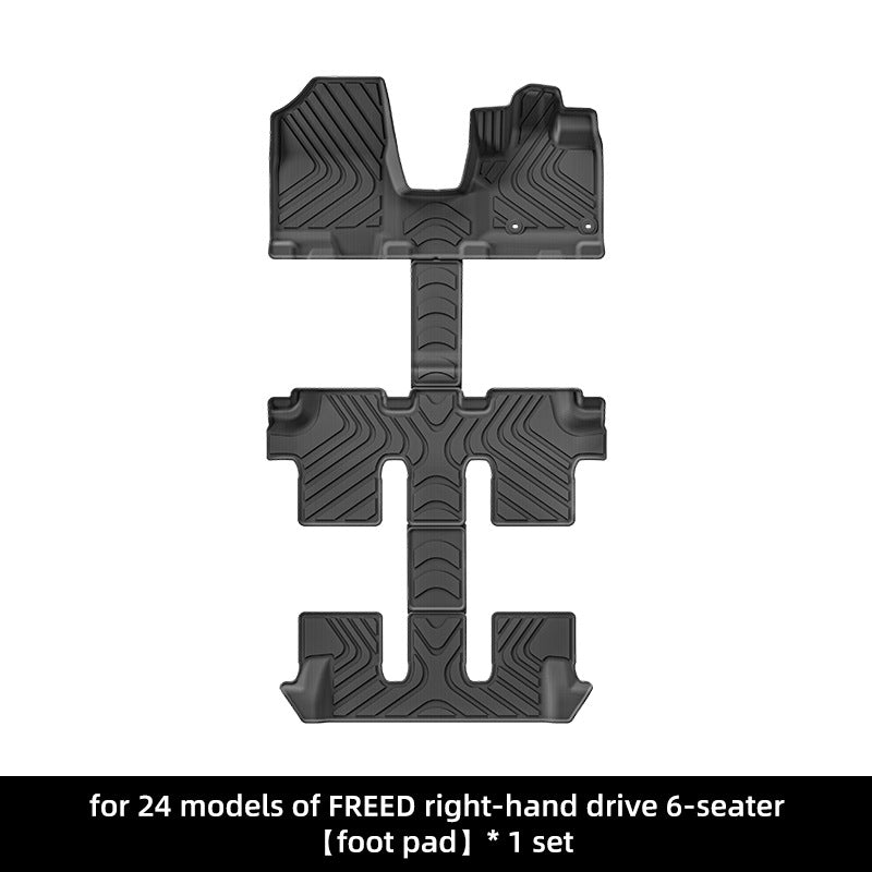 Custom-Fit Full TPE Floor Mats for 2016-2024 Honda Freed(RHD)