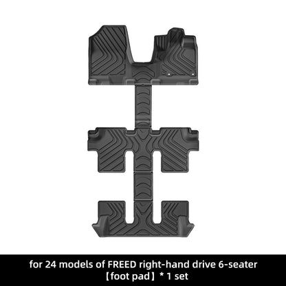 Custom-Fit Full TPE Floor Mats for 2016-2024 Honda Freed(RHD)