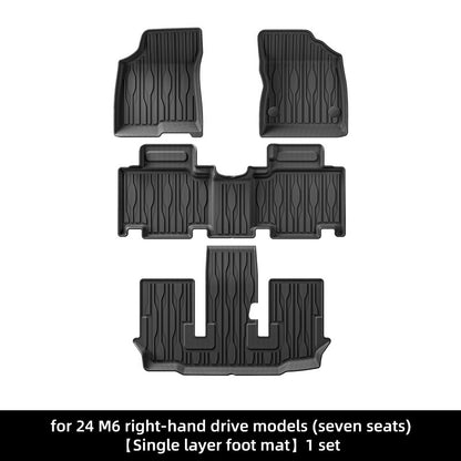 RHD TPE Floor Mats for BYD M6 (2024)