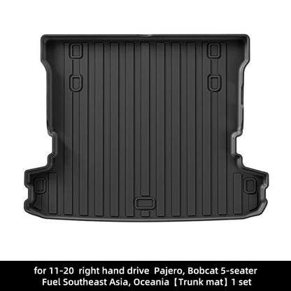 RHD TPE Floor Mats for Mitsubishi Pajero (2011-2020)