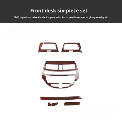 RHD 2008-2013 8th Generation Accord Dashboard Trim Bar Interior Modification Kit
