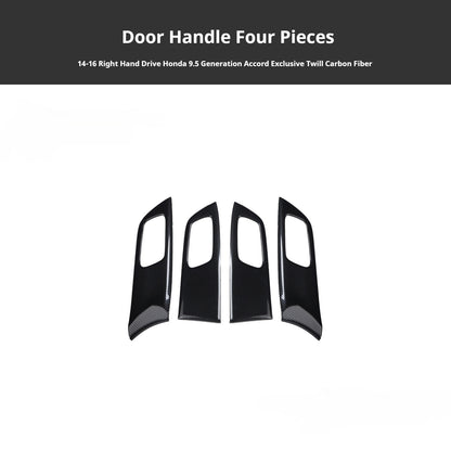 RHD 2014-2016 Honda Accord 9th/9.5th Generation Carbon Fiber Center Console & Gear Shift Scratch Guard Protective Film