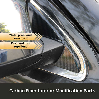 RHD 2014-2015 Grand Cherokee Carbon Fiber Texture Interior Trim Kit for Front Door Panels