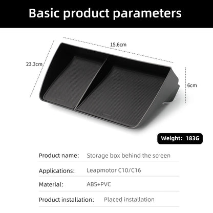 Leapmotor C10 Car Dashboard Center Console Storage Box - Leapmotor Accessories