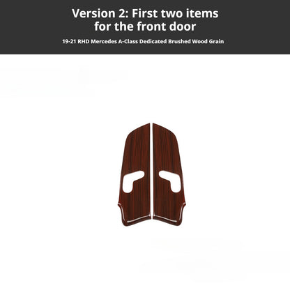 RHD 2019-2021 Mercedes-Benz A-Class / CLA-Class Specification Custom-Fit Center Console Vent Panel Modification Kit