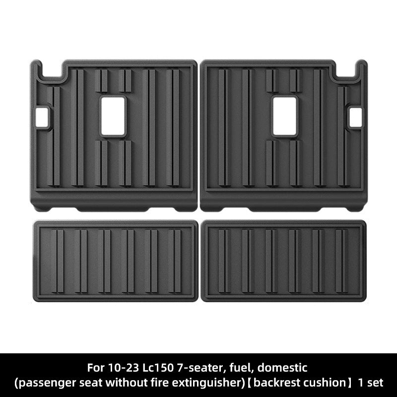 RHD TPE Floor Mats for Toyota Land Cruiser Prado (LC150) (2010-2023)