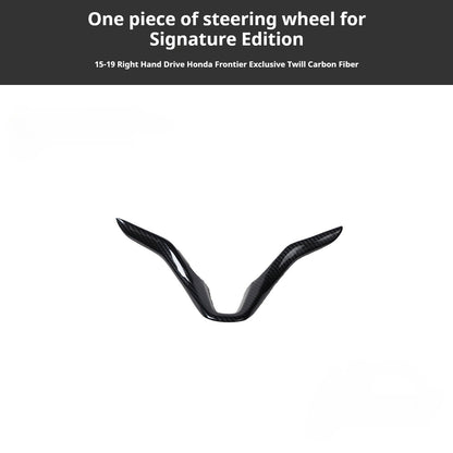 RHD 15-19 Honda City Carbon Fiber Gear Shift Lift Switch Trim