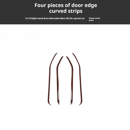RHD 2012-2015 GL/ML300/350/400 Carbon Fiber Door Handle Interior Modification Kit