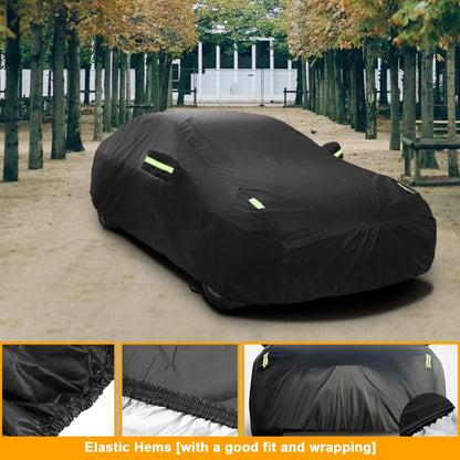 All Weather Car Cover Compatible with Tesla Model S 2025-2012.