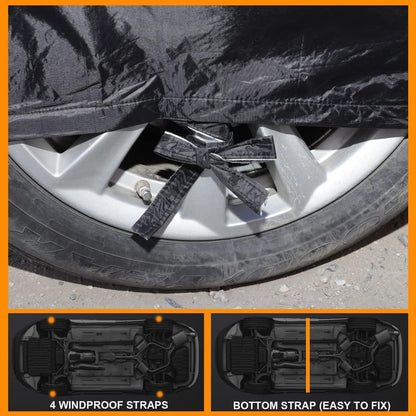 All Weather Car Cover Compatible with Tesla Model S 2025-2012.