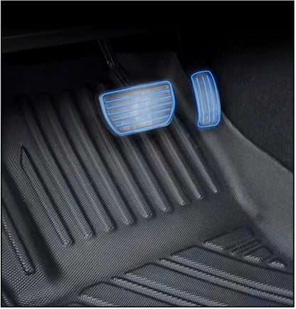 Alfombrillas de coche con volante a la derecha compatibles con BYD Sealion 6 Song Plus DM-i EV 2024-2025 